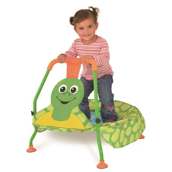 Active Play Galt Toys 28-Inch Nursery Trampoline, with Hand Rail, Turtle