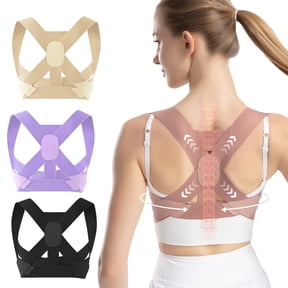Adjustable Posture Corrector for Men and Women, Invisible Upper Back Support Brace, Shoulder Straightener for Slouching Correction