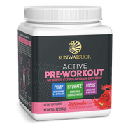 Active Pre-Workout Powder for Pump, Focus, and Hydration | No Added Stimulants or Caffeine | 315g Tub