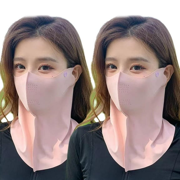 Active Radiance 1x Breathable Sunscreen Ice Silk Cycling Mask Hanging Ear Sports Scarf Hot Sale