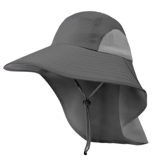 Active Radiance Sun Hat for Men Women with Neck Flap UPF 50+ UV Protective Hiking Fishing FR