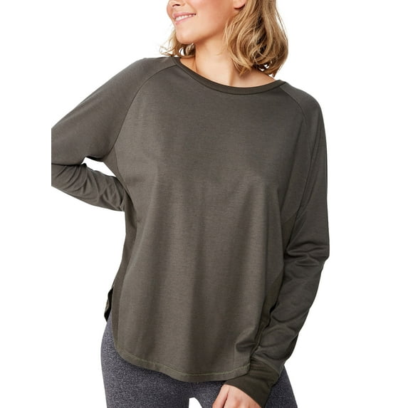 Active Rib Long Sleeve Top