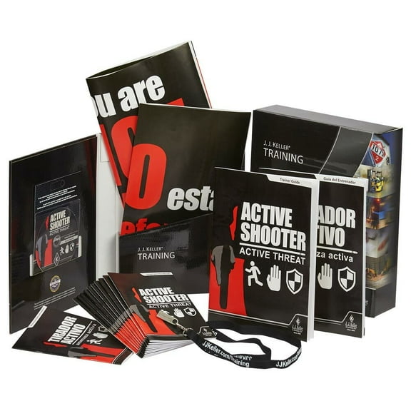 Active Shooter/Active Threat - Training Program DVD/CD Video in English & Spanish