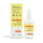 Active Skin Repair Kids First Aid Spray - Non-Toxic & Natural Kids First Aid Spray for Minor Cuts, Wounds, Scrapes, Rashes, Sunburns, and Other Skin Irritations 3oz Spray