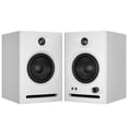 thumbnail image 1 of Active Studio Monitor Speakers, Bluetooth 5.3 Wireless, for Music Production, PC Gaming & Home Audio, Bookshelf Speakers (Pair, White), 1 of 11