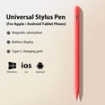 thumbnail image 1 of Active Stylus Pen For IPad, Magnetic Wireless Charging Apple Pencil Alternative, Tilt & Pressure Sensitivity With Palm Rejection, Compatible With IPad Pro 12.9/11, Air 5/4, Mini 6, IPad 10/9/8/7/6, 1 of 6