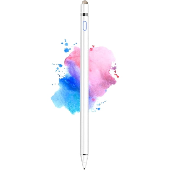 Active Stylus Pens for Touch Screens, Rechargeable Universal iPad Pencil, Pen iPad/iOS/Android/iPad Air/Pro/Mini/iPhone//Lenovo and More