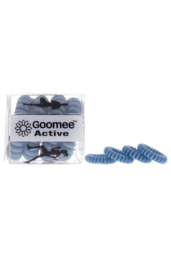Active The Markless Hair Loop Set - Blue Olympic Waters by Goomee for Women - 4 Pc Hair Tie