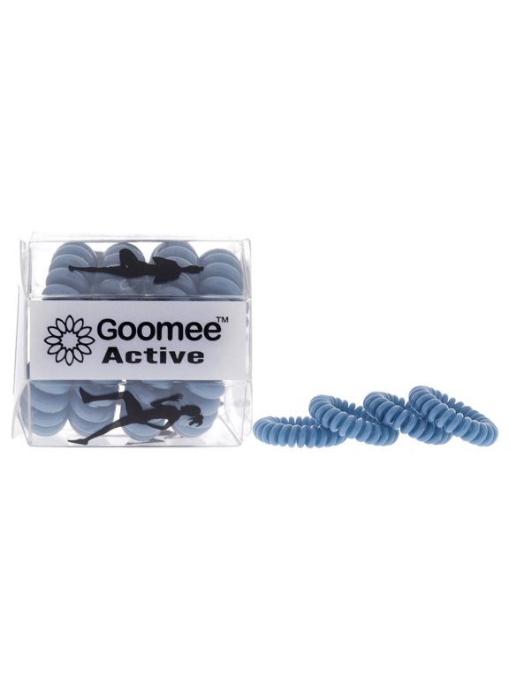 Active The Markless Hair Loop Set - Blue Olympic Waters by Goomee for Women - 4 Pc Hair Tie