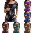 thumbnail image 1 of Active Tops Women Athletic Tops for Women Long Sleeve Tan Raglan Shirt Women Casual Womens Tops Short Sleeve Long Sleeve Layering Tops for Women Tee Tops Women Undershirt Tops for Black 3XL, 1 of 4
