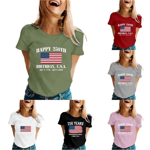 Active Tops Women Casual Short Sleeve Round Neck Printed Tee Shirt for Everyday Wear Breathable Soft Comfort Top with Letter Lightweight Daily Blouse for Spring and Summer Green XL