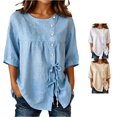 thumbnail image 1 of Active Tops Women Long Sleeve Compression Shirt Women Athletic Tops Womens Tees Short Sleeve Womens Workout Tops Short Sleeve Sleeve T Woman Large Shirt Long Sleeve Women Large Blue M, 1 of 5
