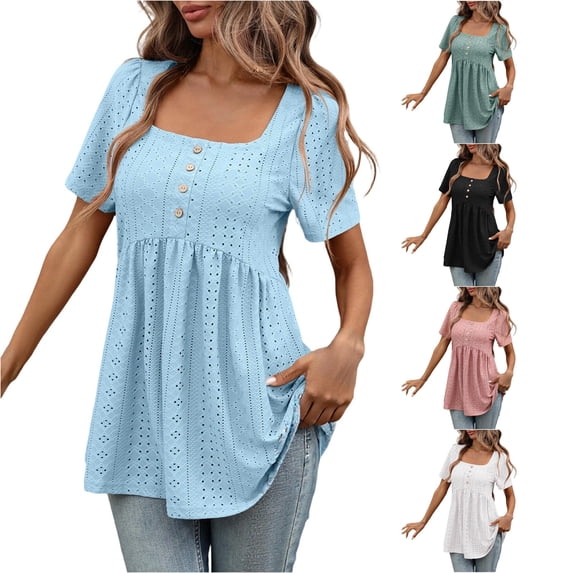 Active Tops Women Medium Shirts Long Sleeve Compression Women T Shirt for Summer Summer Shirts Women Compression Long Sleeve Shirt Womens T Shirts Long Sleeve Workout Short Sleeve Blue S