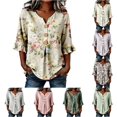 thumbnail image 1 of Active Tops Women Oversized Tee for Women Compression Shirt Long Sleeve Workout Shirt Womens Short Sleeve Raglan Tee Long Sleeves Shirts Women Shirt Casual T Shirts for Women T Orange S, 1 of 4
