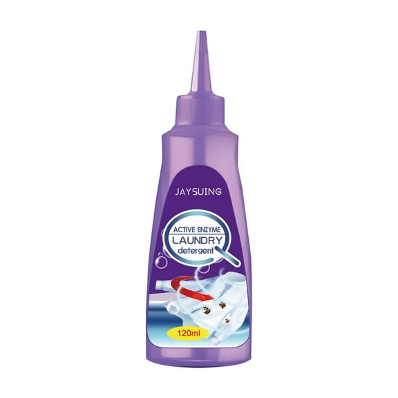 Active enzyme laundry detergent, laundry stain remover, blood stain cleaner, multi-purpose laundry cleaner