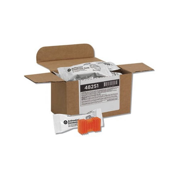 ActiveAire Automated Freshener Dispenser Refill Sunscape Mango, 12/Carton