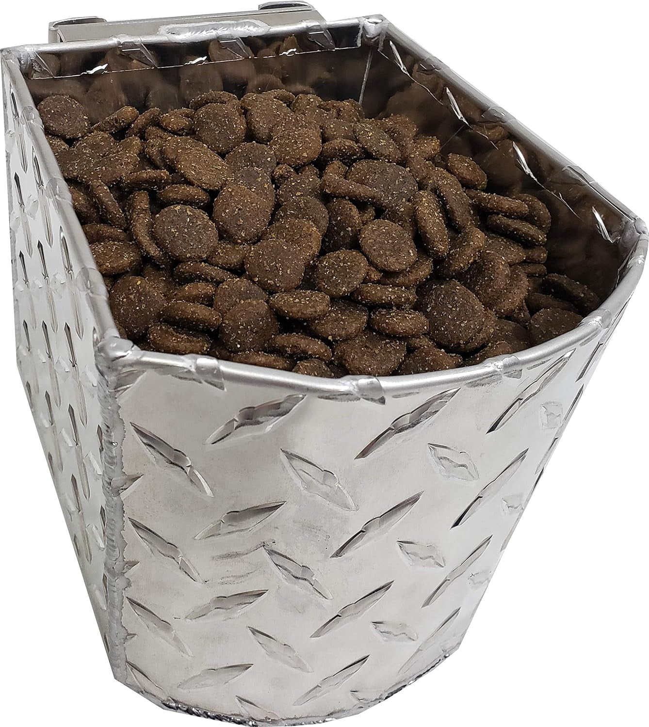 ActiveDogs Spill Proof Aluminum 1 Gallon Dog Water Bowl, Large K9 Dish