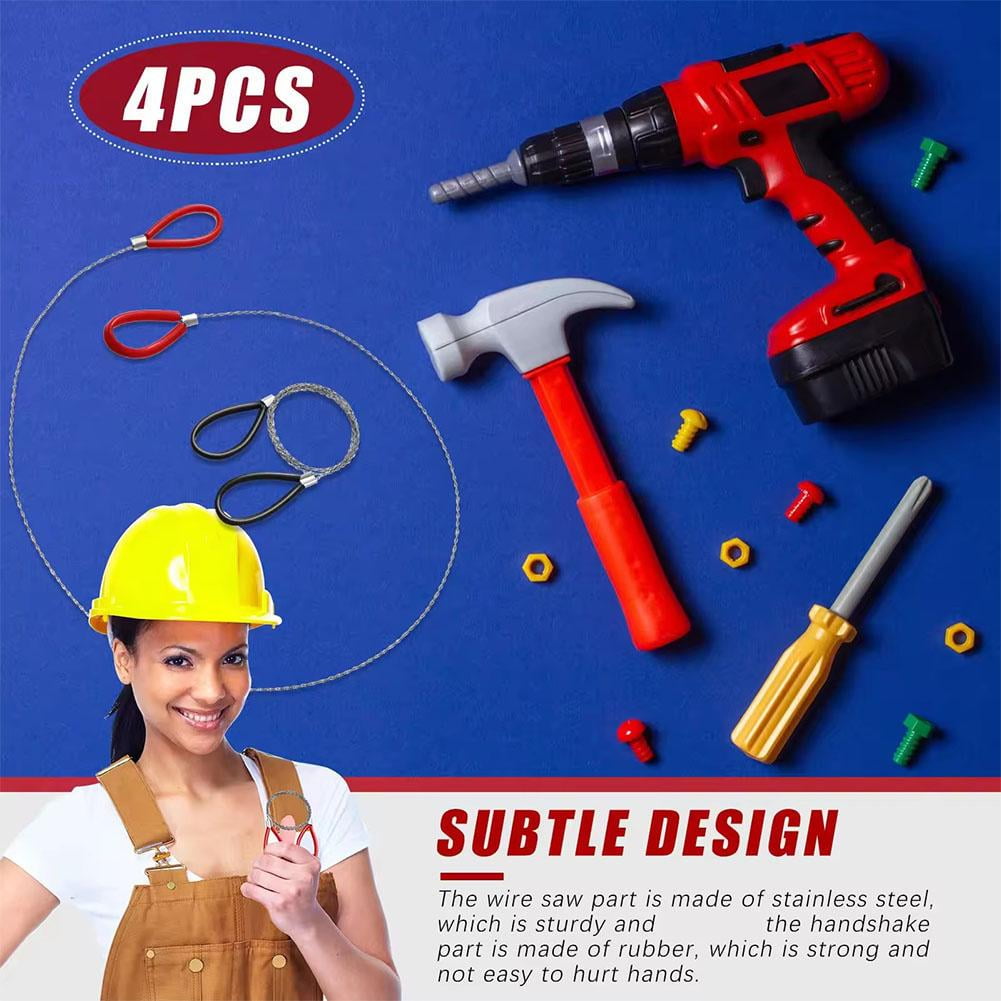 String Saw For Rocks Cable Saw Set Of 4 Outdoor String Wire Saw,Emergency Survival Stainless ...