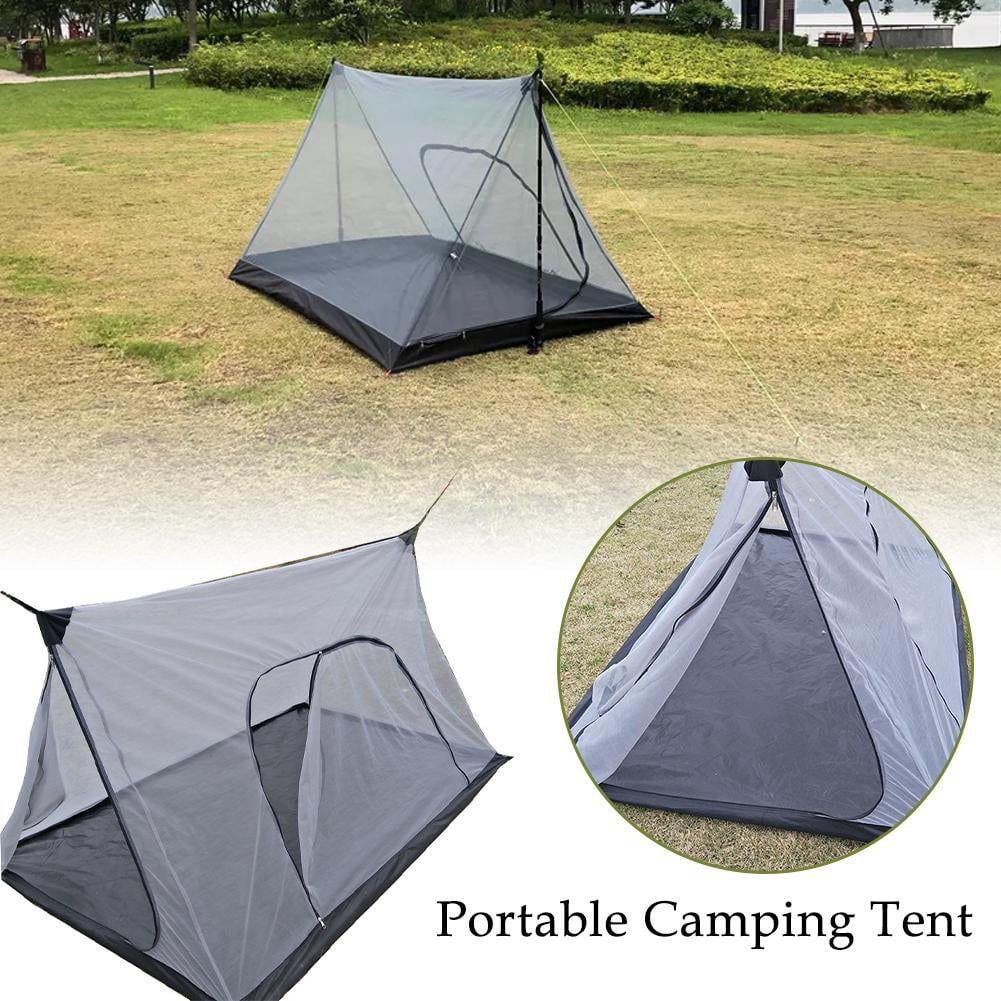 ActiveGlam Portable Cam Tent Mosquito Net Ashaped Ultrght Tent Lot P0 Mesh I1A8
