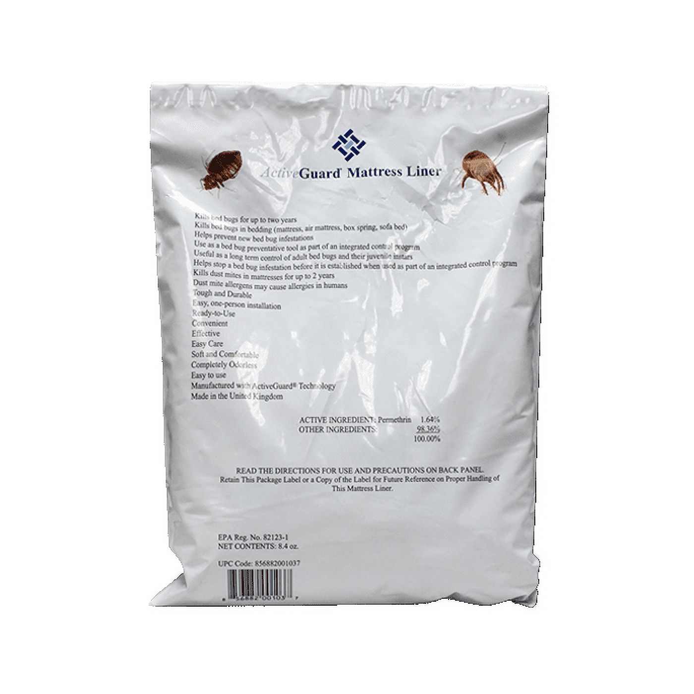 ActiveGuard Bed Bug Mattress Liner - Queen