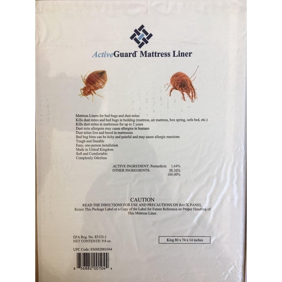 ActiveGuard Mattress Liner Bed Bug (King)