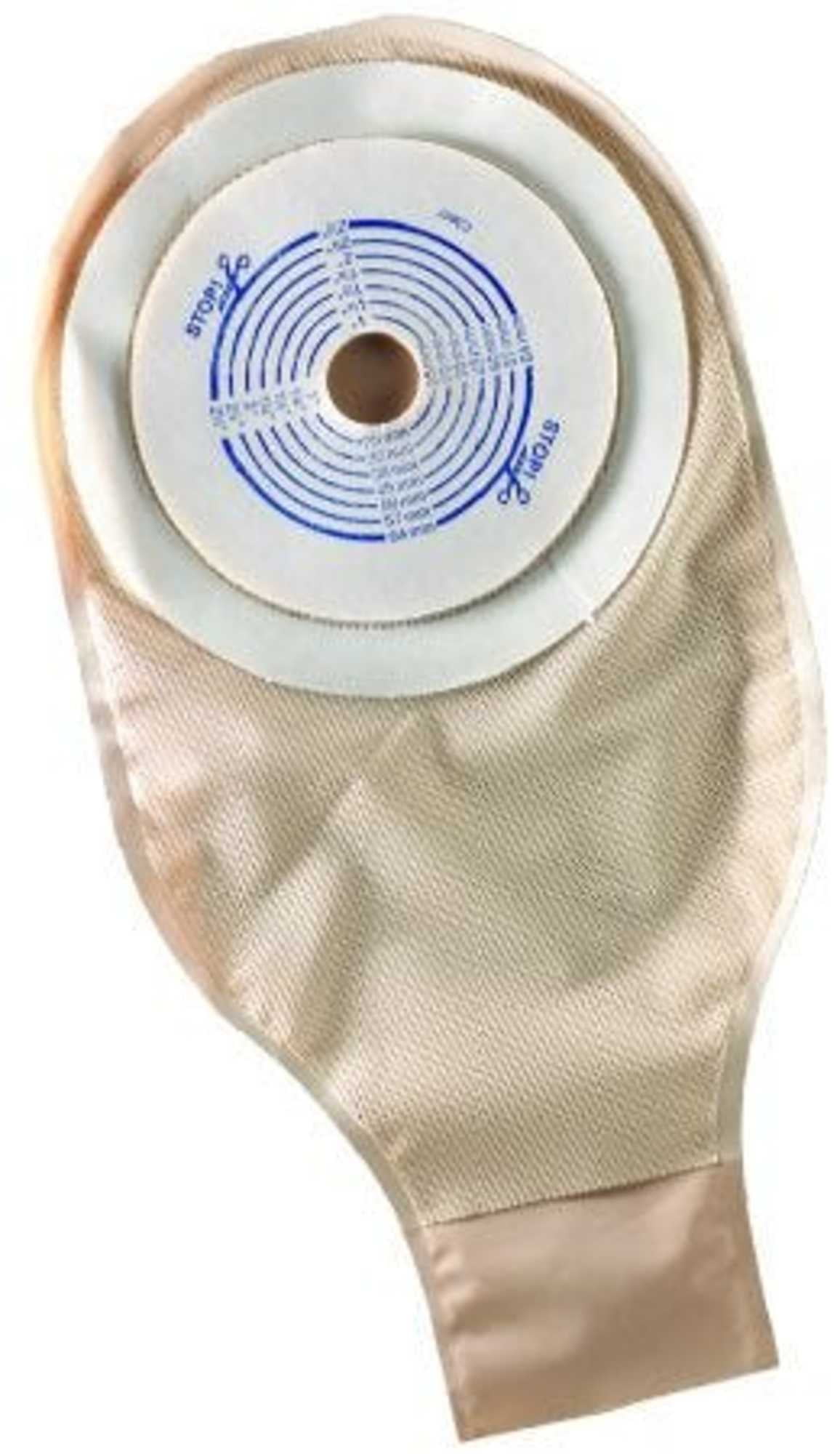 ActiveLife 400599 Colostomy Pouch One-Piece System 12 Inch Length 3/4 to  2-1/2 Inch Stoma Drainable. Box of 10