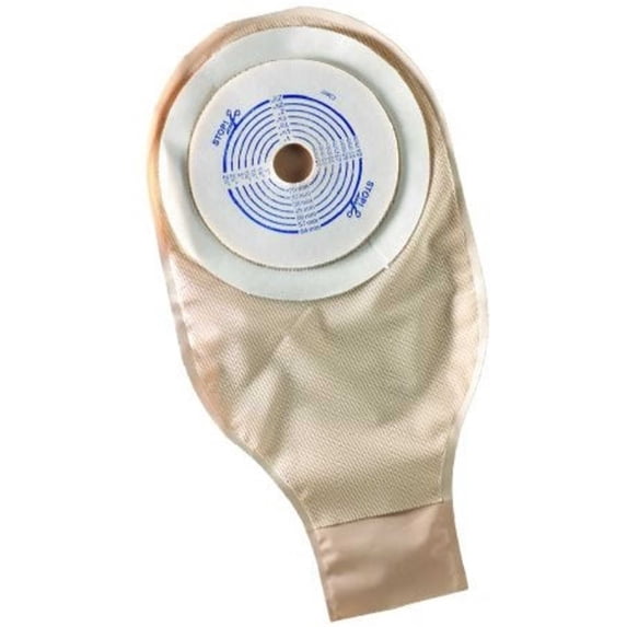ActiveLife 400599 Colostomy Pouch One-Piece System 12 Inch Length 3/4 to 2-1/2 Inch Stoma Drainable. Box of 10