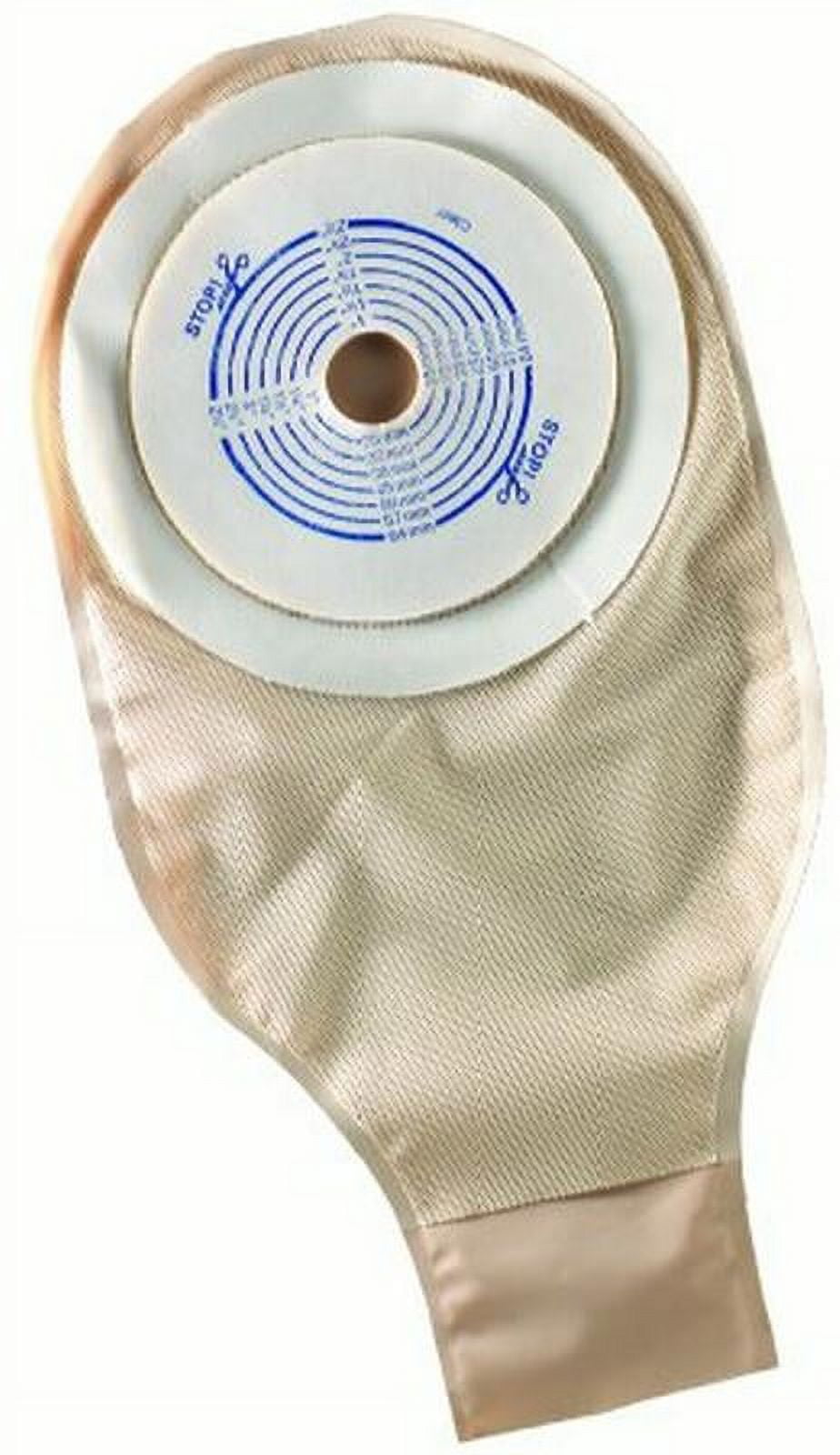 ActiveLife Colostomy Pouch One-Piece System 12 Inch Length 3/4 to 2-1/2 ...