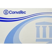 ActiveLife Drainable 12" Pouch with Cut-to-Fit Stomahesive Skin Barrier & Tape Collar - Fits 3/4" to 2 1/2" Stoma - Transparent - 10/Box