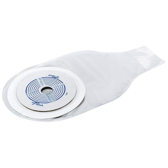 box of 10 12 cut-to-fit pouch .75 - 2.5 transparent convatec 22771