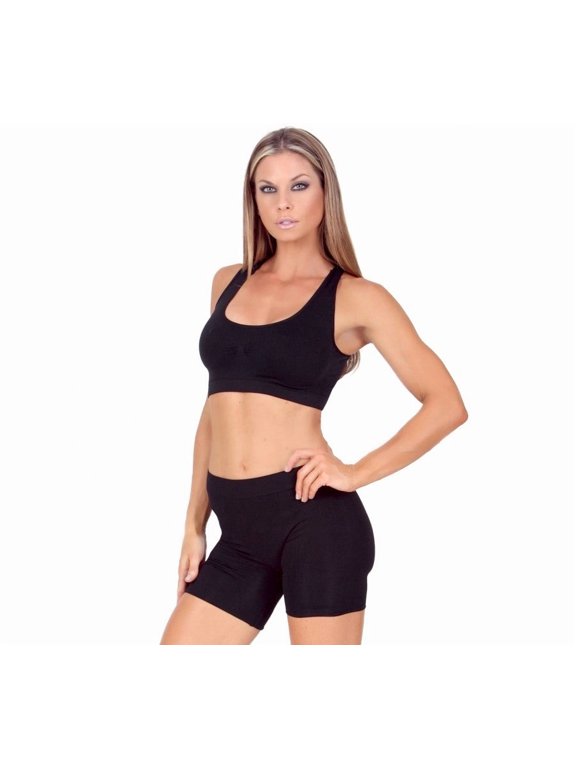 Activewear Seamless Sports Racer Back Crop Top 253119