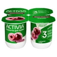 thumbnail image 1 of Activia Black Cherry Low Fat Probiotic Yogurt Cups, Helps Support Gut Health, 4 oz, 4 Count, 1 of 14