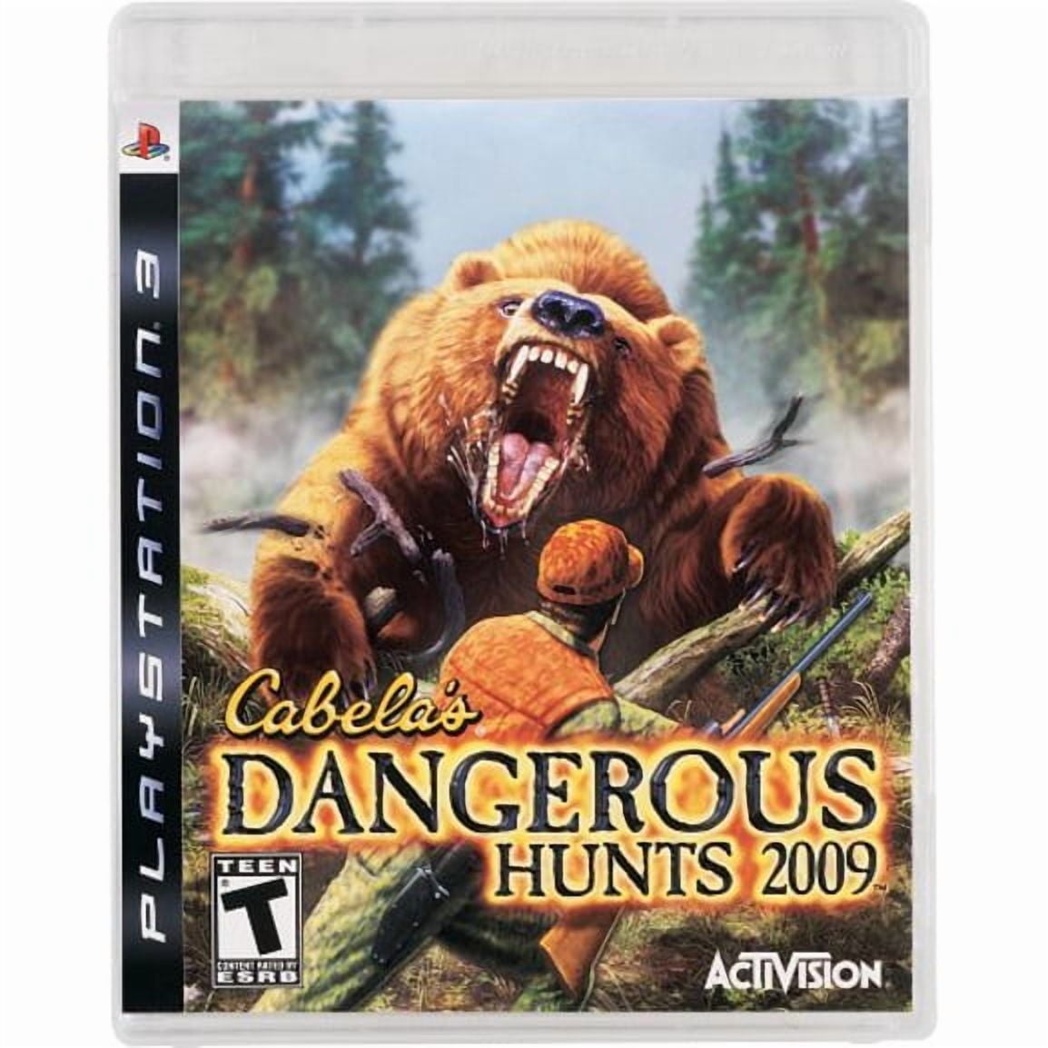 Cabela's Dangerous Hunts 2009 Video Game for PlayStation 3, FPS