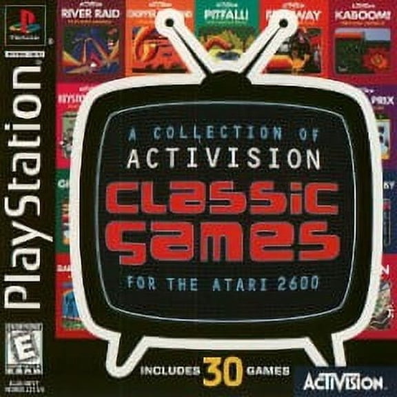 Pre-Owned Activision Classic Games for PlayStation, Physical, Racing Game, Sports Game, 1 Offline Player