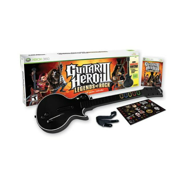 højde Minimer salut Activision Guitar Hero III: Legends of Rock Wireless Bundle - Walmart.com