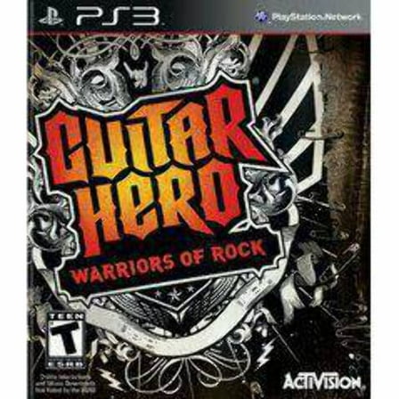 Guitar Hero: Warriors of Rock (Game Only) - PlayStation 3