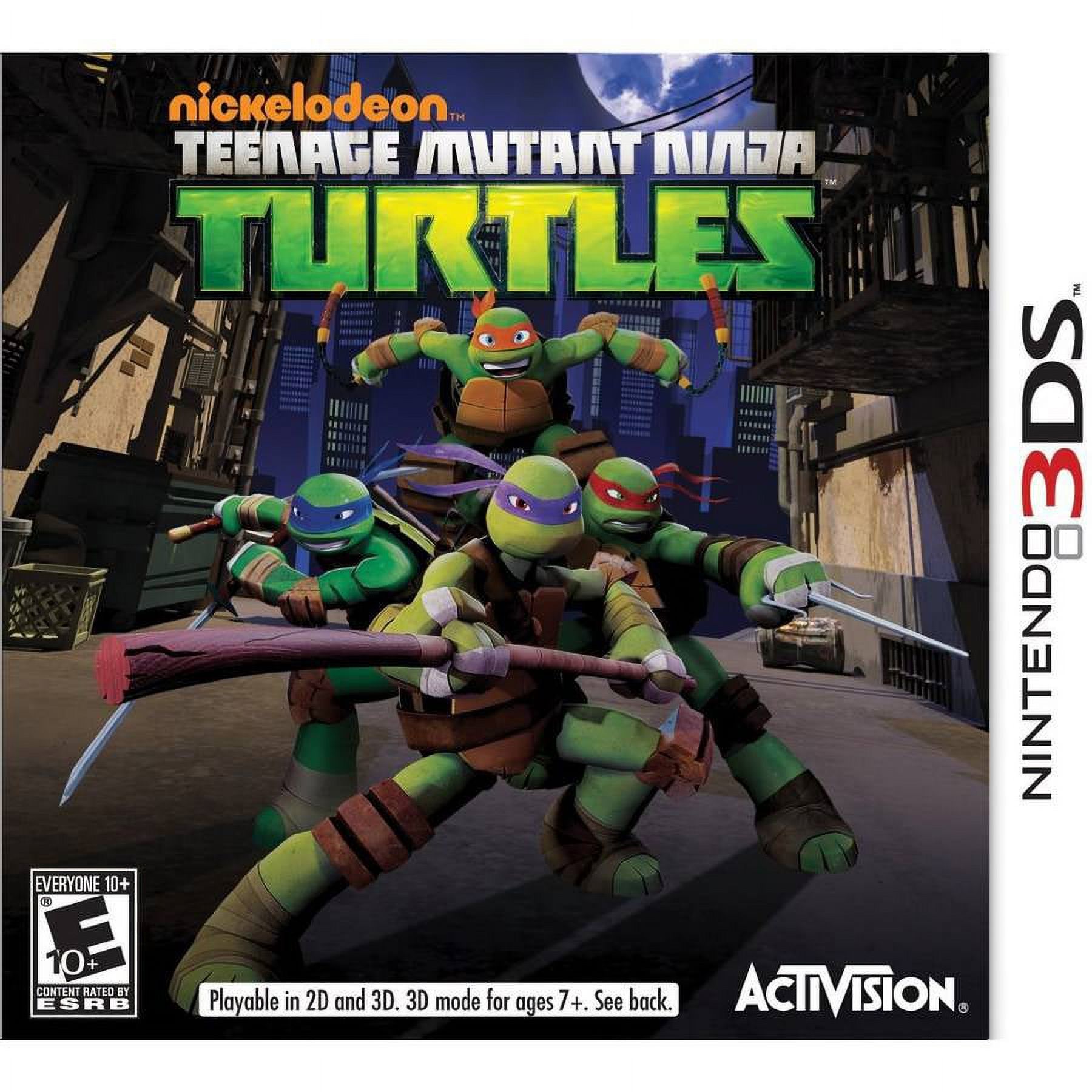 Activision Nickelodeon: Teenage Mutant Ninja Turtles (Nintendo 3DS) - Pre-Owned - image 1 of 4