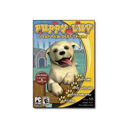PUPPY LUV (Love) Virtual Petz Family - PC CDRom Game - Someone Needs a Little Love and Attention!