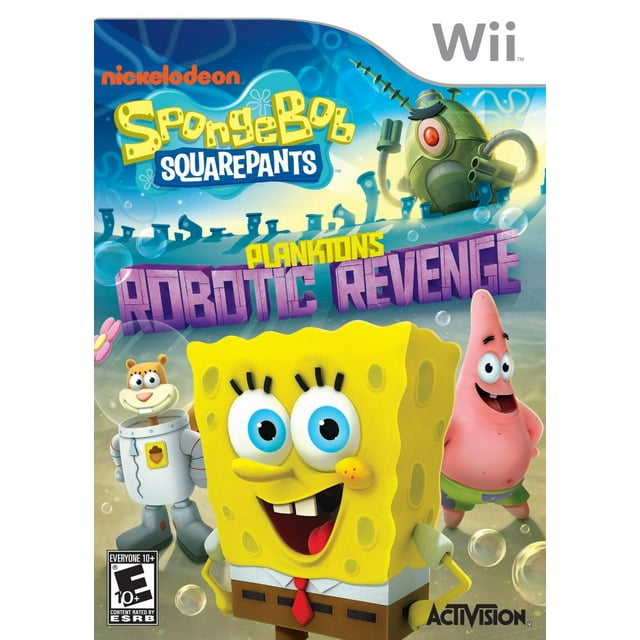 Activision SpongeBob SquarePants: Plankton''s Robotic Revenge WII