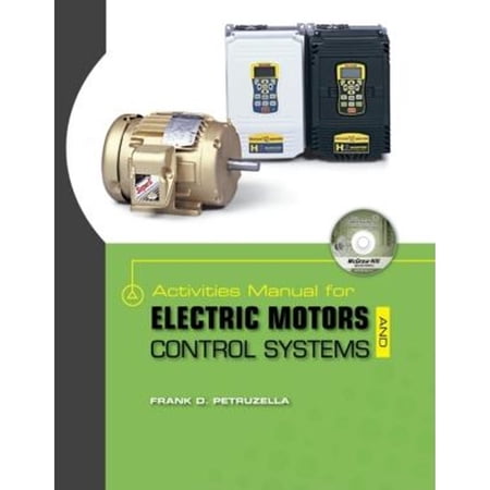 Pre-Owned Activities Manual for Electric Motors and Control Systems W/ Constructor CD Paperback