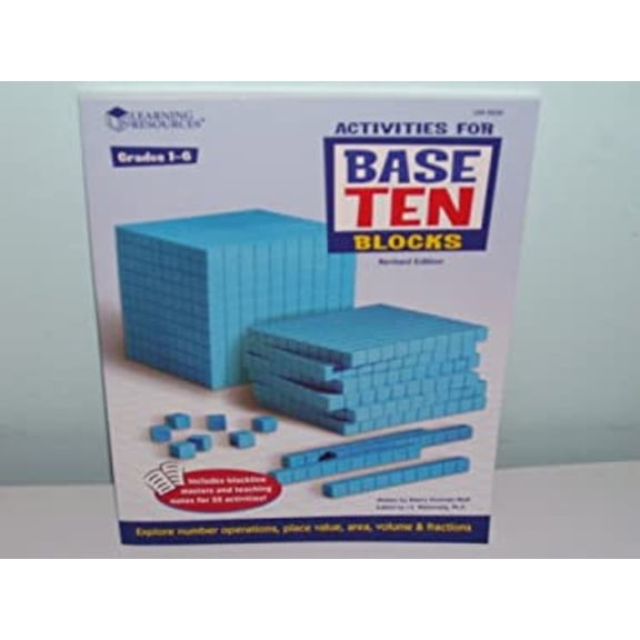 Pre-Owned Activities for Base Ten Blocks, Grades 1-6 (Paperback) 1569115478 9781569115473