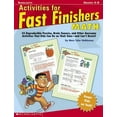 thumbnail image 1 of Pre-Owned Activities for Fast Finishers: Math Paperback, 1 of 1