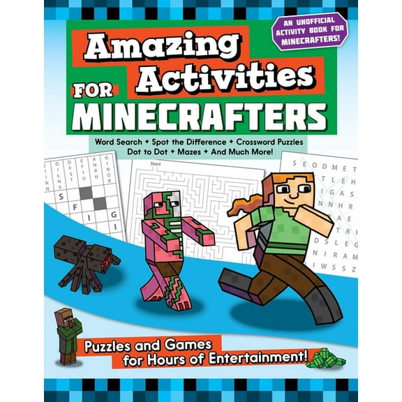 Amazing Activities for Minecrafters: Puzzles and Games for Hours of Entertainment!