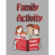 Activity Book Family Activity Super-Fun Activities for your Family to solve together, A perfect family gift, Book 3, Paperback