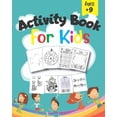 thumbnail image 1 of Activity Book For Kids: Fun brain games for ages 9 & up, How to draw, Crossword, Coloring, Math, Word Search, Connect th, (Paperback), 1 of 1