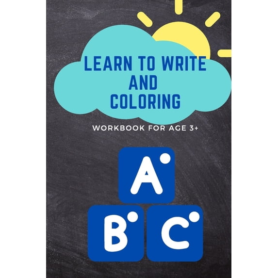 Activity Book Learn to write and coloring workbook for age3+: Practice ...