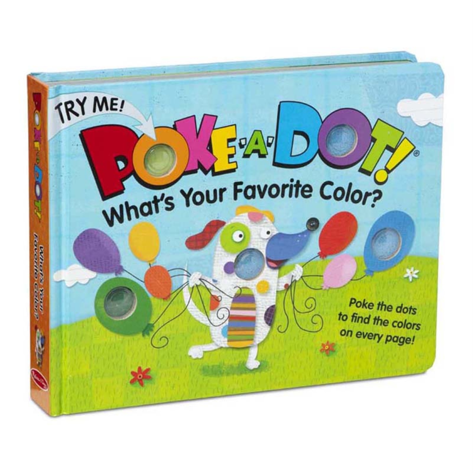 Activity Book-Poke-A-Dot: What's Your Favorite Color (Ages 3 ...