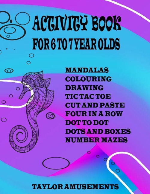 Activity Book for 6 to 7 Year Olds Word Search,