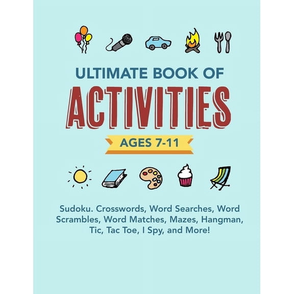 Activity Book for Kids 7-11: Fun puzzles and games for kids (Paperback)