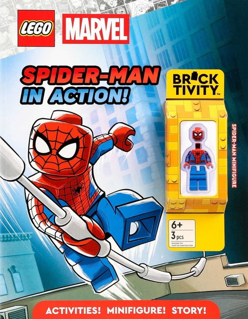 Activity Book with Minifigure Lego Marvel: Spider-Man in Action
